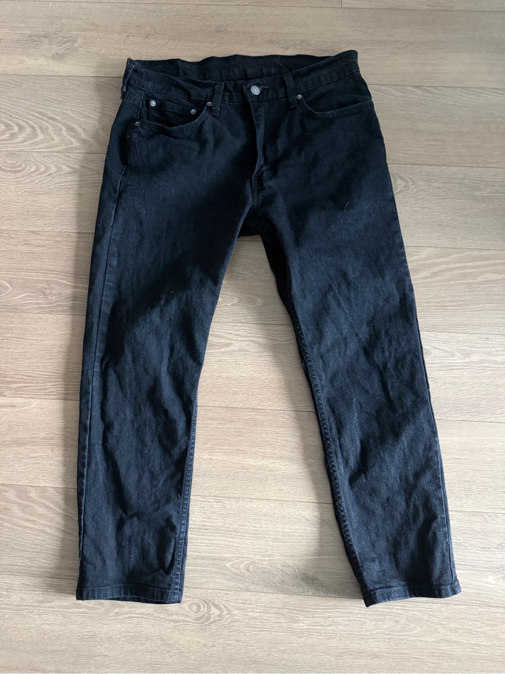 Levi’s 502 Regular Taper Black Men's Jeans - 32x29